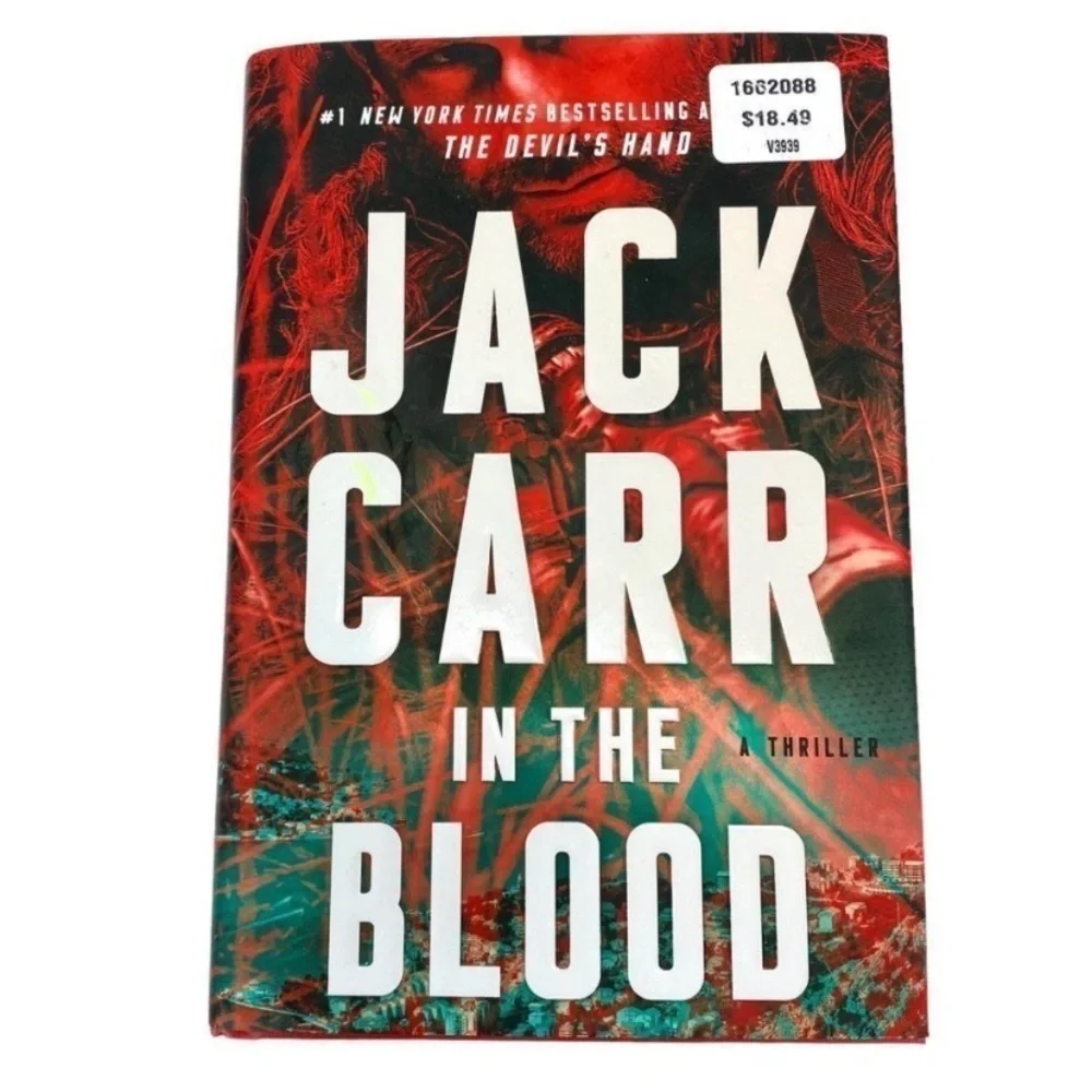 Thriller Mystery Novel Hardback Book Lot Jack Carr C.J. Box
